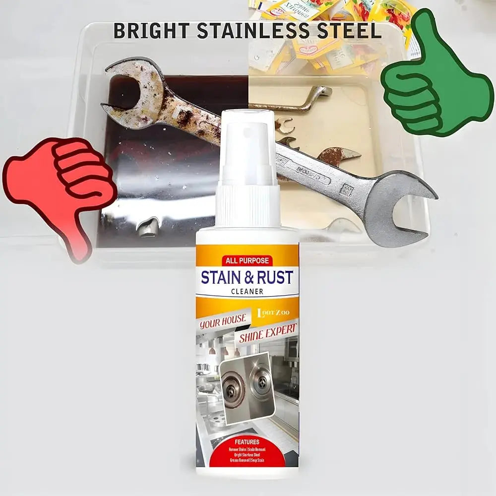All Purpose Stain & Rust Cleaner – Powerful Multi-Surface Rust Remover