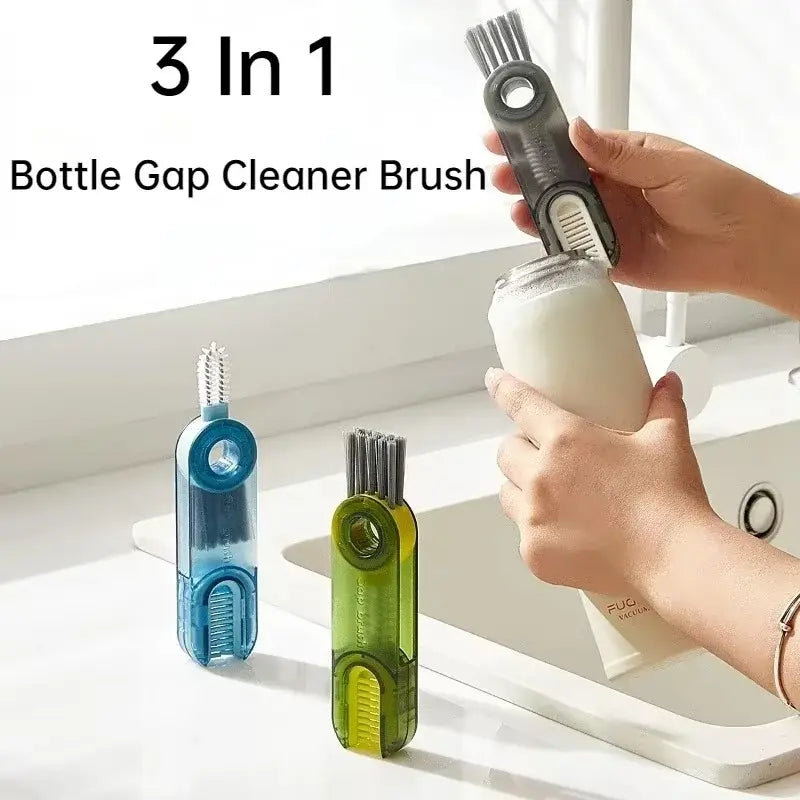 3-in-1 Silicone Cup Brush Set