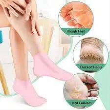 High Quality Silicone Foot Care Socks – Anti-Cracking Moisturizing Gel Socks (1 Pair)